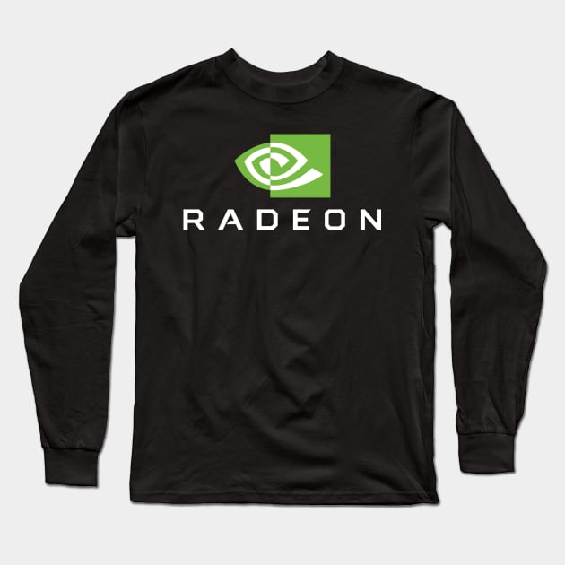 Nvidia Radeon Long Sleeve T-Shirt by SonusCroma